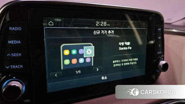 Hyundai Santa Fe TM 2018 Черный из Кореи, фото 5