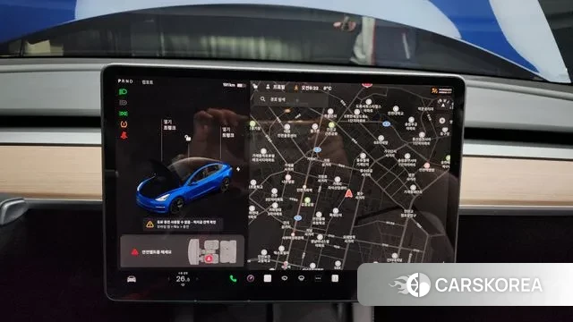 Tesla Model 3 2021 Синий из Кореи, фото 5