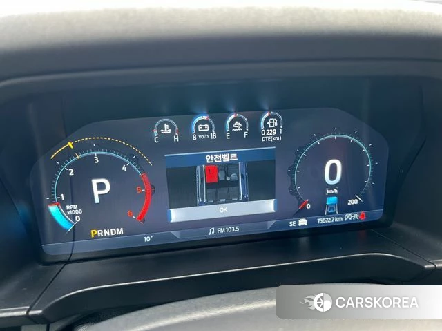 Ford Ranger 4th Generation 2023 Серебристо-серый из Кореи, фото 5