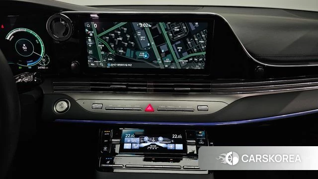 Hyundai The New Grandeur IG Hybrid 2022 Черный из Кореи, фото 5