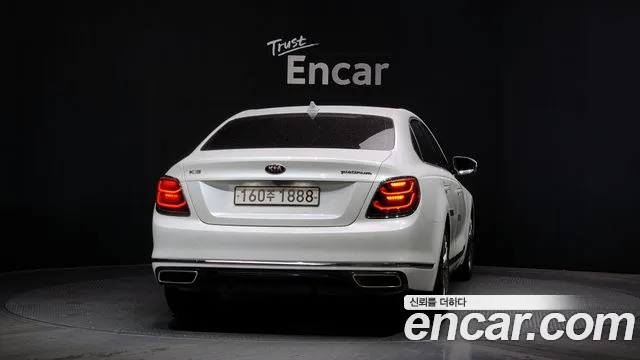 Kia More K9 2020 Белый из Кореи, фото 5