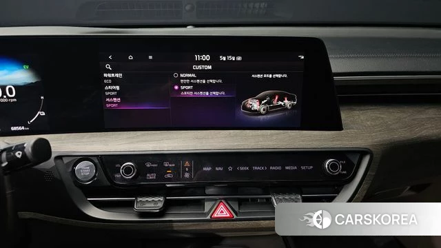Kia K8 Hybrid 2023 Белый из Кореи, фото 5