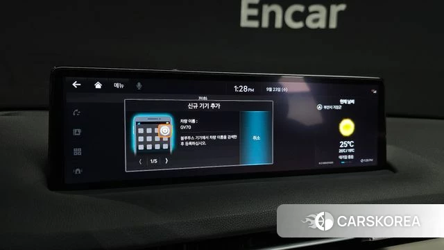 Genesis GV70 2024 Черный из Кореи, фото 5