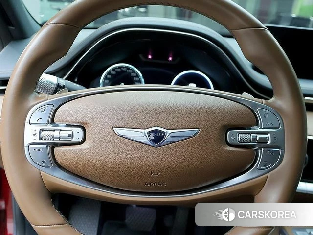 Genesis GV70 2021 Красный из Кореи, фото 5