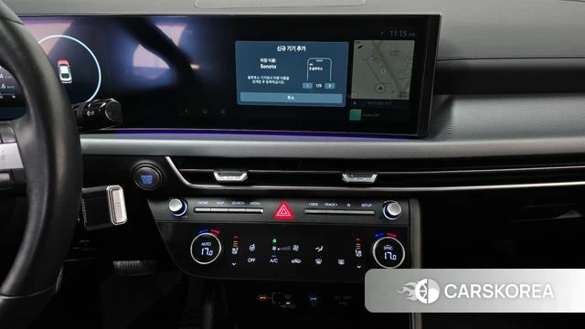 Hyundai Sonata D Edge (DN8) 2023 Черный из Кореи, фото 5