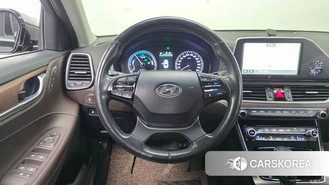 Hyundai Grandeur IG Hybrid 2018 Черный из Кореи, фото 5