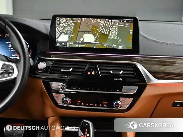 BMW 5 Series (G30) 2022 Черный из Кореи, фото 5