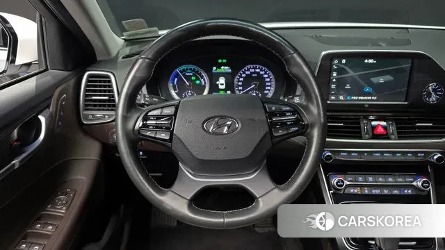 Hyundai Grandeur IG Hybrid 2018 Белый из Кореи, фото 5