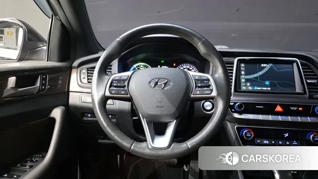 Hyundai Sonata New Rise Hybrid 2018 Черный из Кореи, фото 5