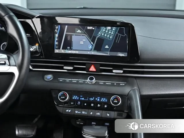 Hyundai Avante Hybrid (CN7) 2022 Серый из Кореи, фото 5