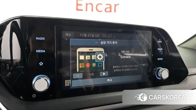 Hyundai Sonata (DN8) 2021 Синий из Кореи, фото 5