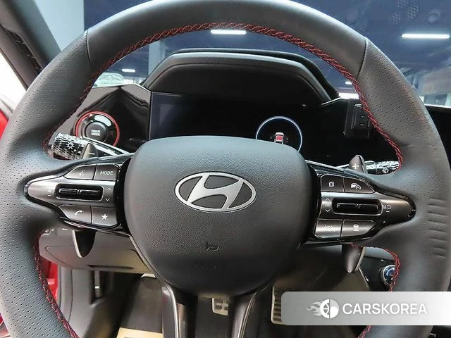 Hyundai The New Avante Hybrid (CN7) 2025 Красный из Кореи, фото 5