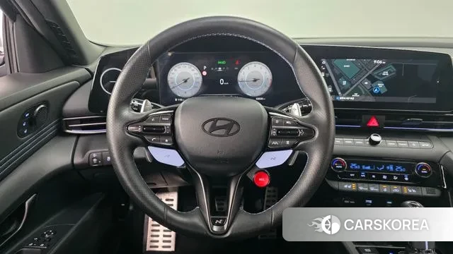 Hyundai The New Avante (CN7) 2023 Черный из Кореи, фото 5