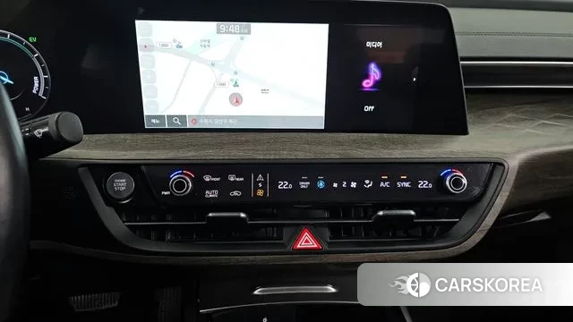 Kia K8 Hybrid 2021 Черный из Кореи, фото 5
