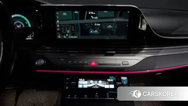 Hyundai The New Grandeur IG Hybrid 2021 Черный из Кореи, фото 5