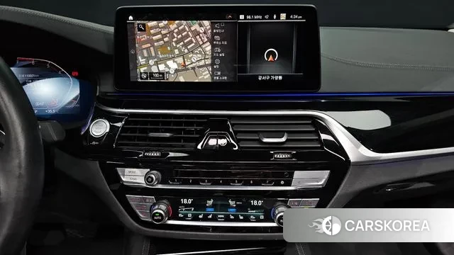 BMW 5 Series (G30) 2020 Синий из Кореи, фото 5