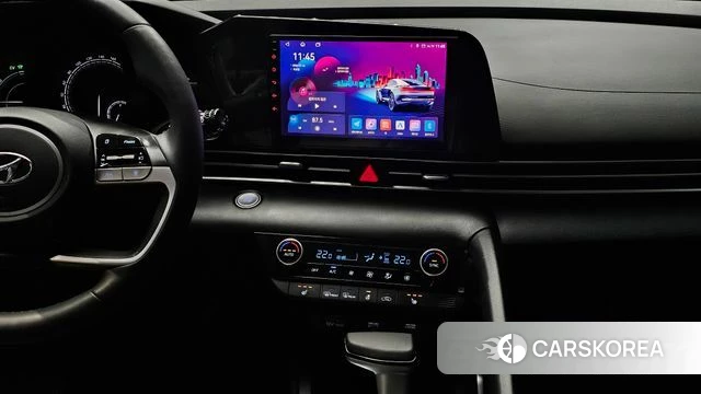 Hyundai Avante Hybrid (CN7) 2023 Белый из Кореи, фото 5