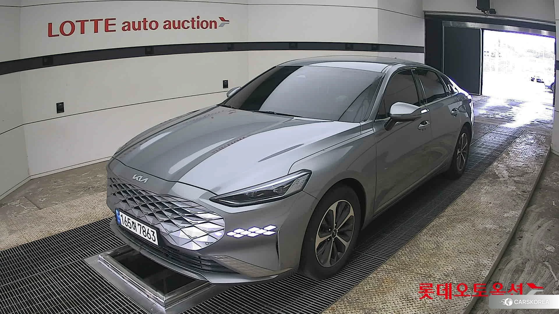 Kia K8 Hybrid 2022 Steelgray из Кореи, фото 5