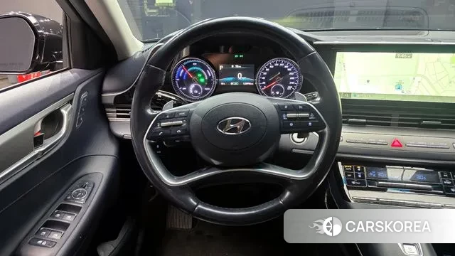 Hyundai The New Grandeur IG Hybrid 2021 Черный из Кореи, фото 5