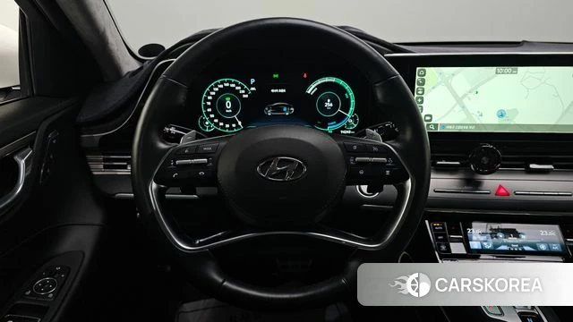 Hyundai The New Grandeur IG Hybrid 2020 Белый из Кореи, фото 5