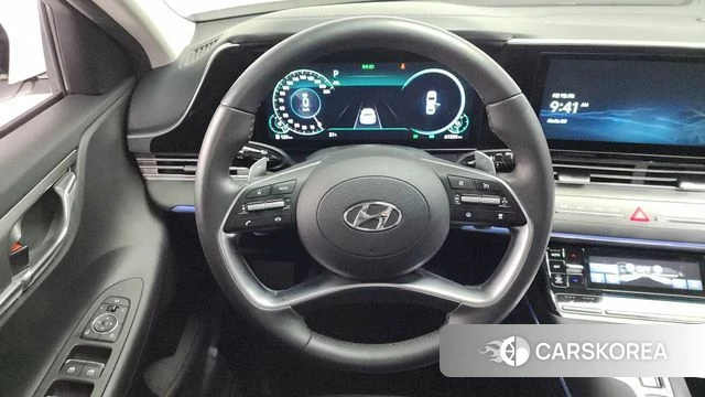 Hyundai The New Grandeur IG Hybrid 2022 Белый из Кореи, фото 5