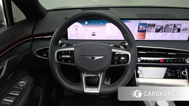Genesis GV70 2024 Синий из Кореи, фото 5