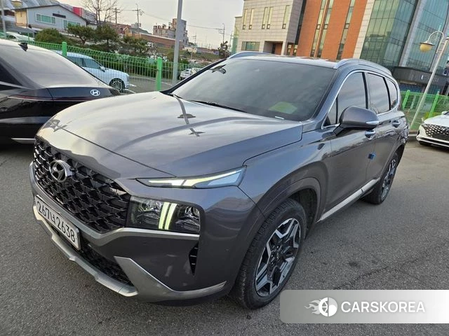 Hyundai The New Santa Fe 2023 Серый из Кореи, фото 5