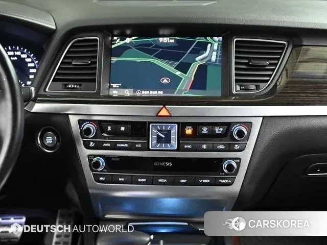 Genesis G80 2019 Черный из Кореи, фото 5