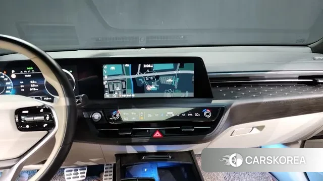 Kia K8 Hybrid 2022 Серый из Кореи, фото 5