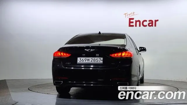 Genesis G80 2018 Черный из Кореи, фото 5