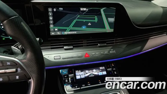 Hyundai The New Grandeur IG Hybrid 2021 Черный из Кореи, фото 5