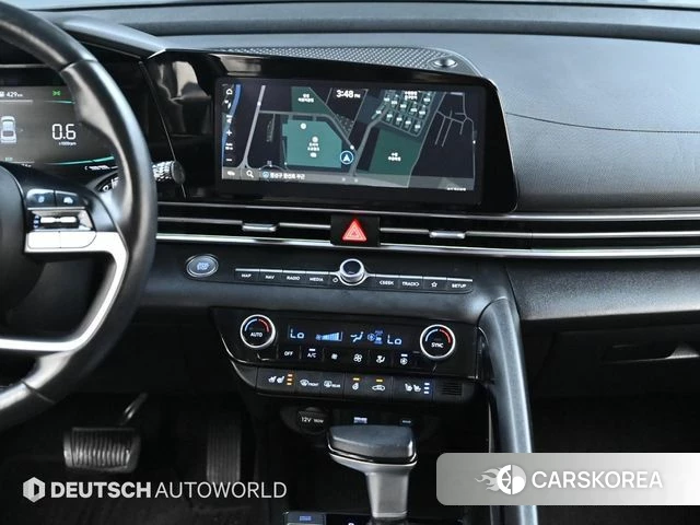 Hyundai The New Avante (CN7) 2023 Белый из Кореи, фото 5