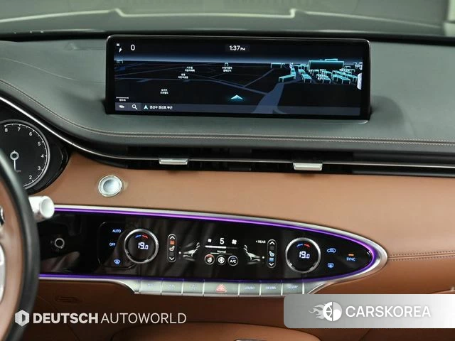 Genesis GV70 2021 Темно-зеленый из Кореи, фото 5