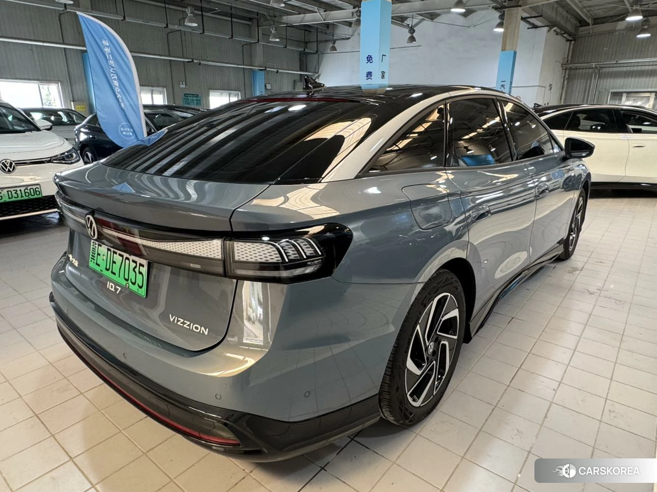 Volkswagen ID.7 VIZZION 2023 Темно-серый из Китая, фото 5