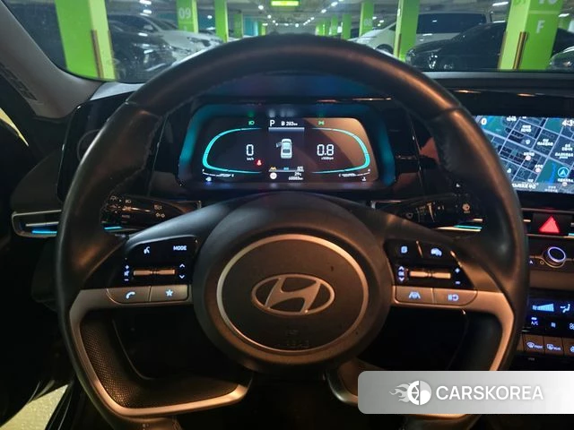 Hyundai The New Avante (CN7) 2023 Черный из Кореи, фото 5