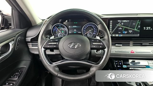 Hyundai The New Grandeur IG Hybrid 2020 Черный из Кореи, фото 5
