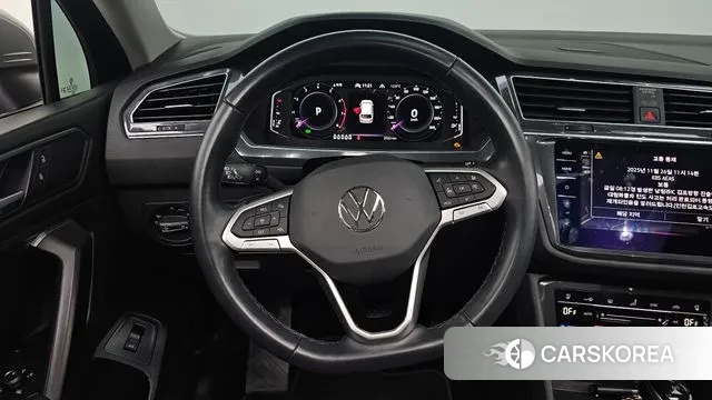 Volkswagen Tiguan Allspace 2023 Синий из Кореи, фото 5