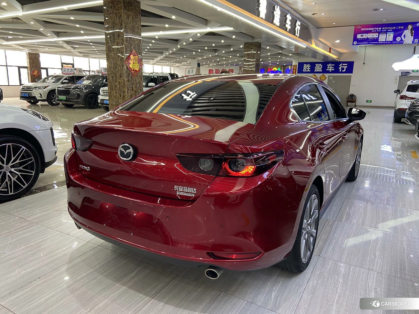 Mazda 3 Angkesaila 2022 Красный из Китая, фото 5
