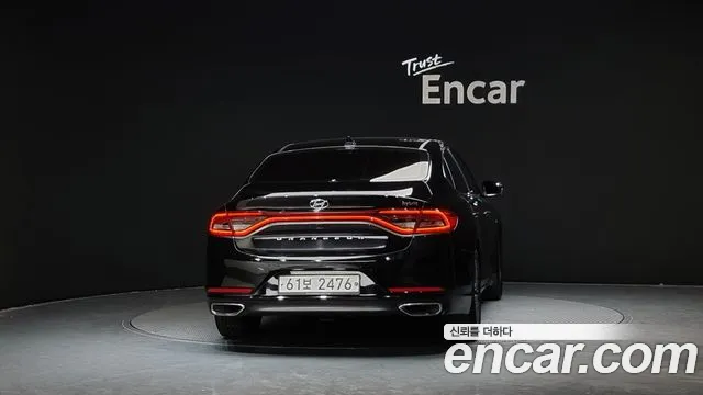 Hyundai Grandeur IG Hybrid 2018 Черный из Кореи, фото 5