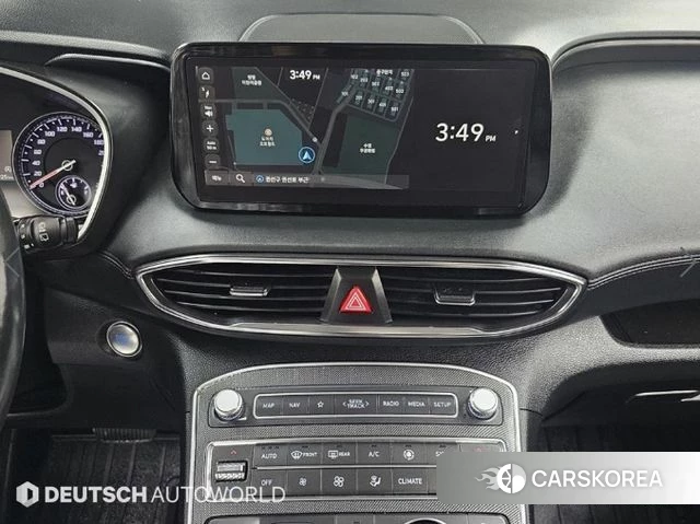 Hyundai The New Santa Fe 2021 Синий из Кореи, фото 5