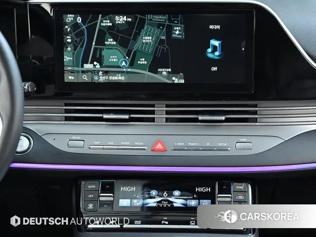 Hyundai The New Grandeur IG 2021 Белый из Кореи, фото 5