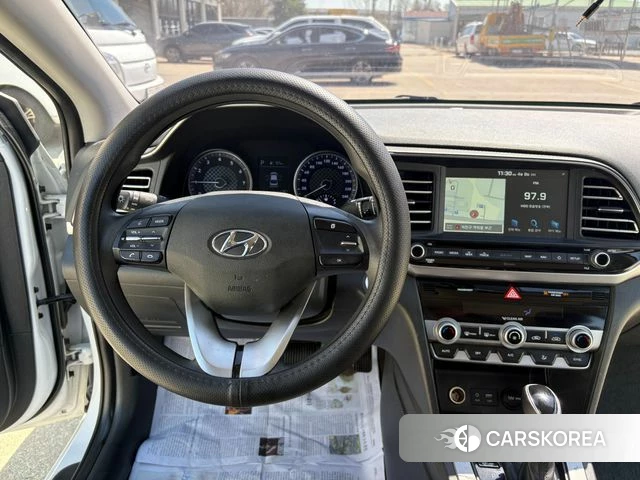 Hyundai The New Avante AD 2019 Белый из Кореи, фото 5