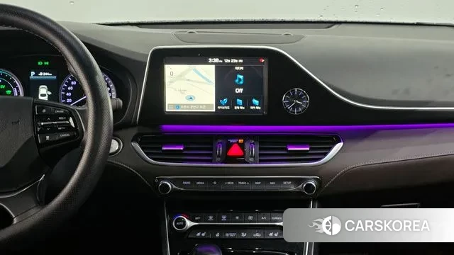 Hyundai Grandeur IG Hybrid 2018 Черный из Кореи, фото 5