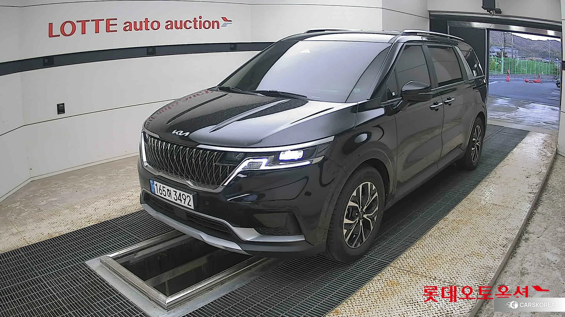Kia Carnival 2022 Aurora Black Pearl из Кореи, фото 5