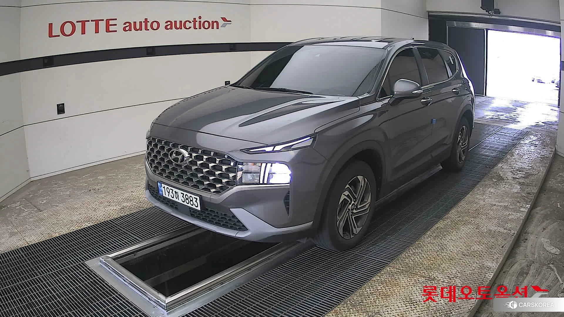 Hyundai Santa Fe 2022 Magnetic Grey Metallic из Кореи, фото 5
