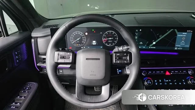 Hyundai Santa Fe (MX5) 2025 Черный из Кореи, фото 5