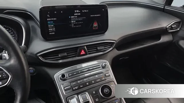 Hyundai The New Santa Fe 2022 Черный из Кореи, фото 5