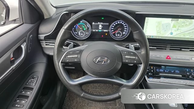 Hyundai The New Grandeur IG Hybrid 2020 Белый из Кореи, фото 5