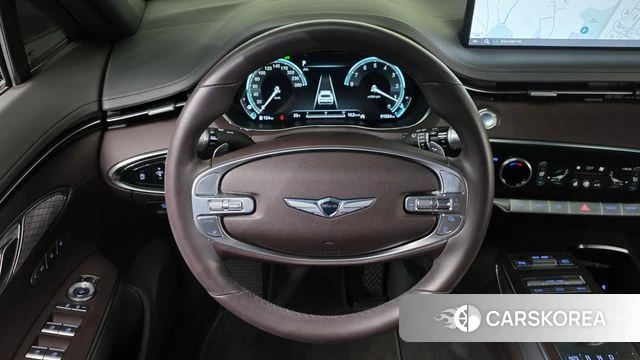 Genesis GV70 2021 Синий из Кореи, фото 5