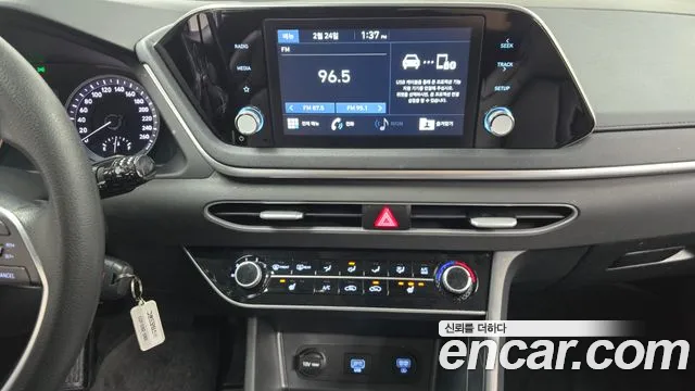 Hyundai Sonata (DN8) 2019 Белый из Кореи, фото 5